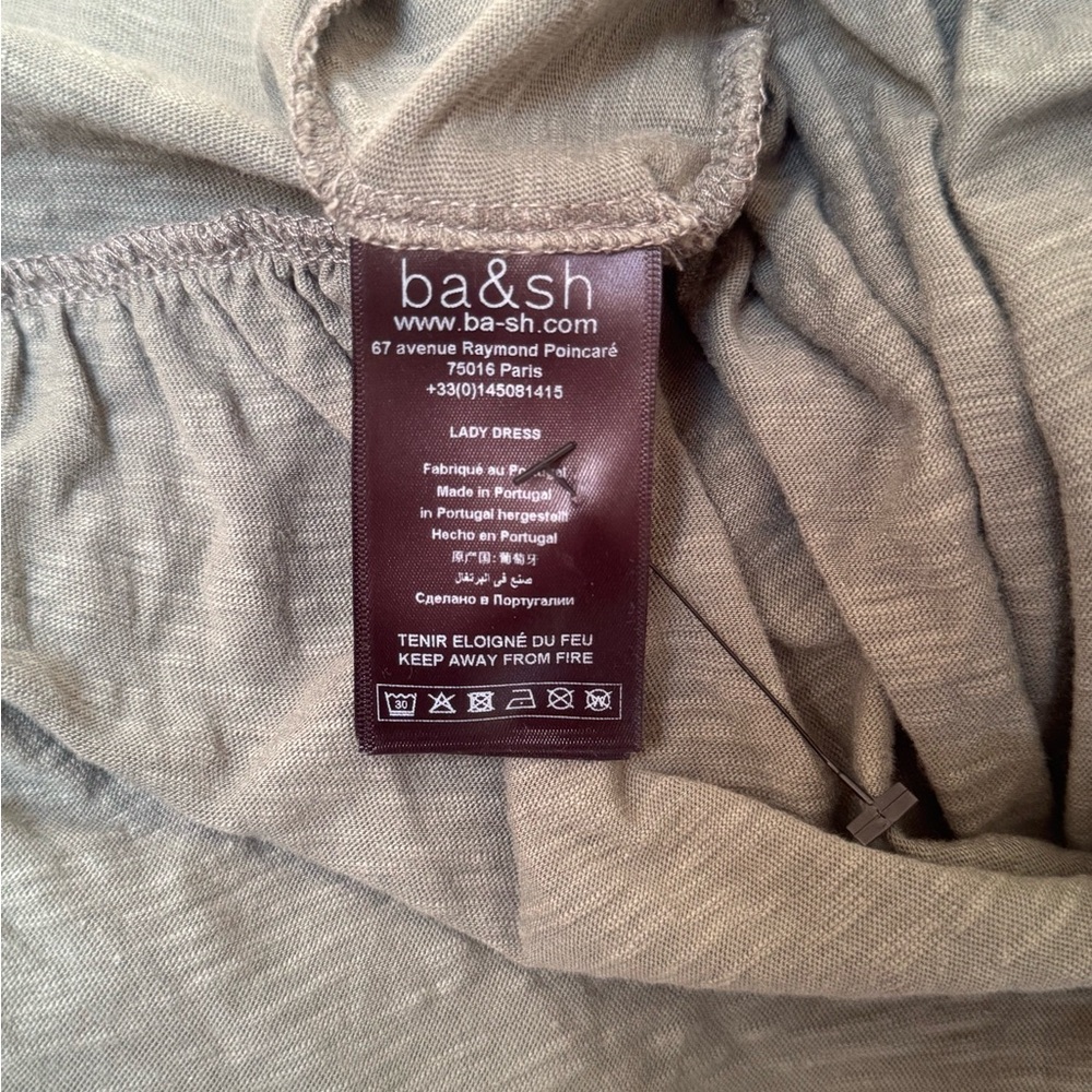 Ba&Sh Kids Casual Olive Dress View 3